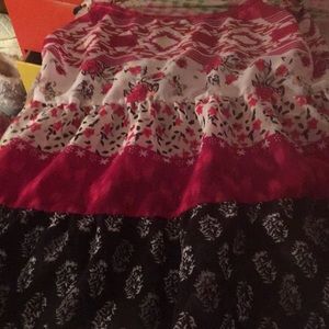 Summer colorful blouse